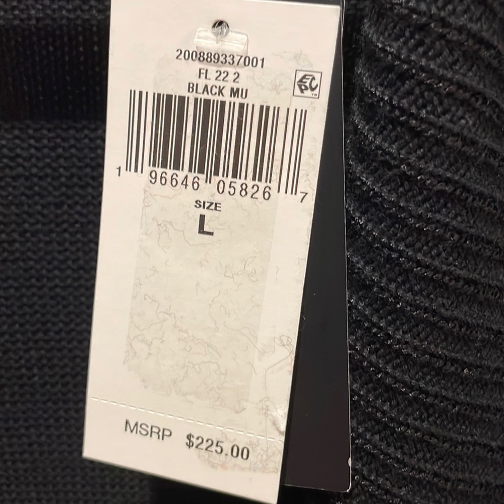LAUREN Ralph Lauren Black Label open front cardigan Size Large, NWT - Picture 4 of 14